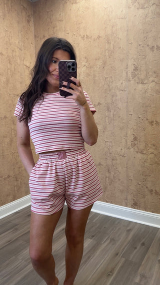 Easy Breezy Top- Rose