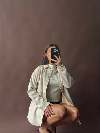 Ali Faux Suede Shacket