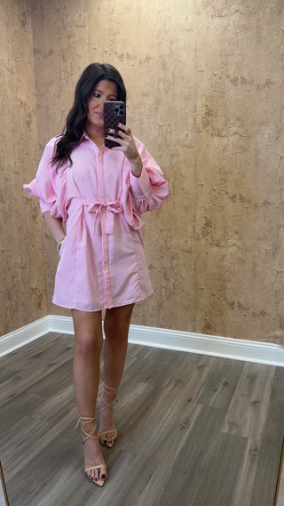 Sunday Best Dress- Pink