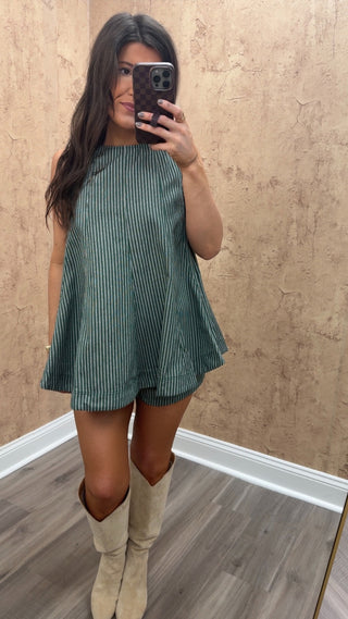 Camden Top- Green