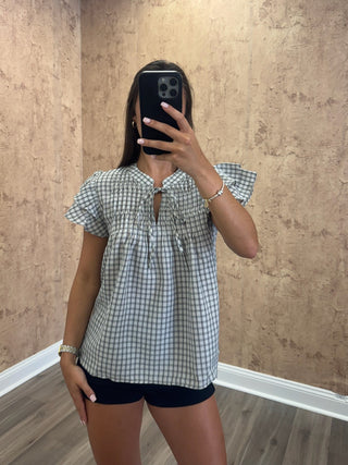 Gingham Days Top