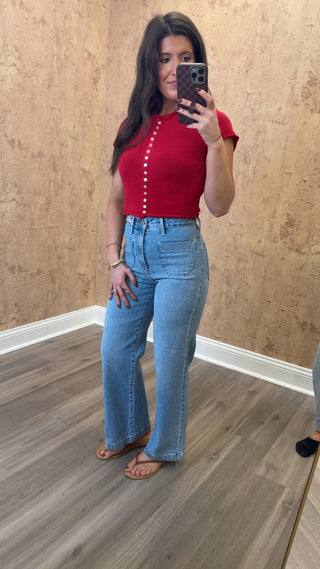 Denim Patch Pocket