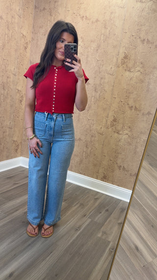 Denim Patch Pocket