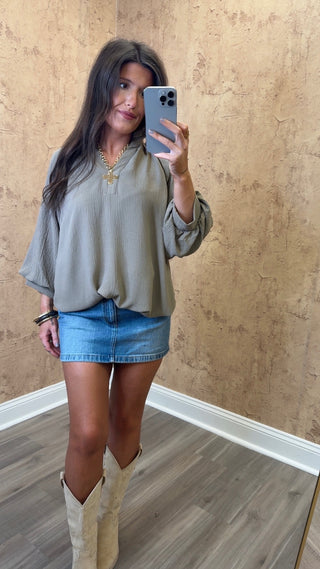 The Mocha Moments Top