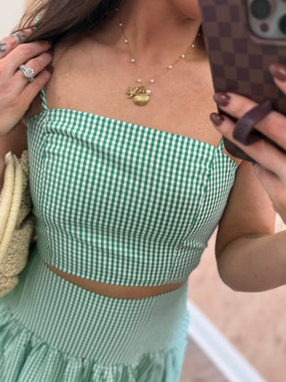 Elaina Top- Green