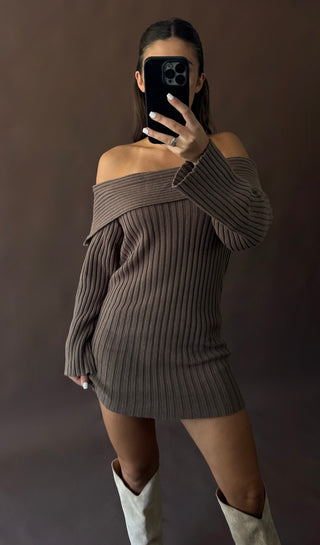 Fall Night Long Dress