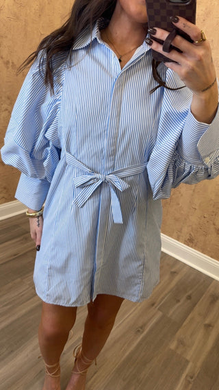 Sunday Best Dress- Blue