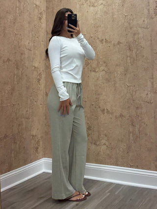 Olive You Stripe Pants