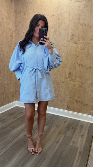 Sunday Best Dress- Blue