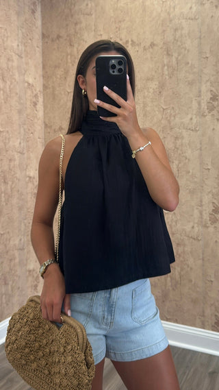 Bow Detail Halter