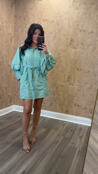 Sunday Best Dress- Green