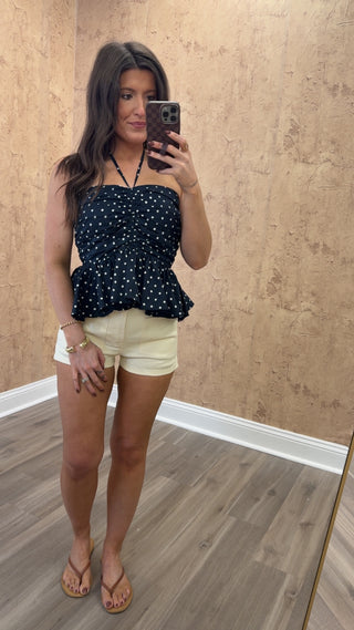 Polka Party Top