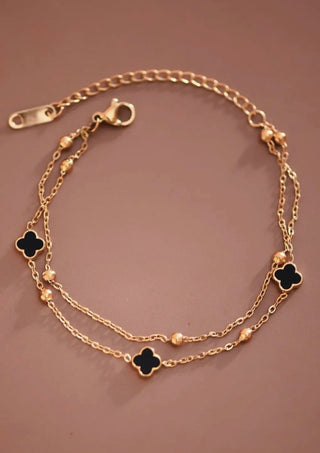 Clover Bead Bracelet
