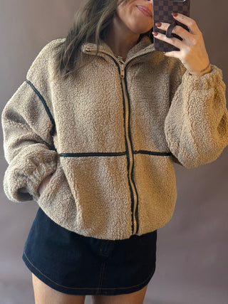 Sherpa Fleece Jacket