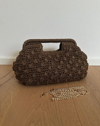 Emory Clutch- Brown
